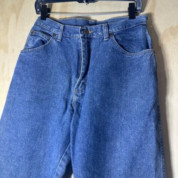 Wrangler Rugged Wear Jeans Flannel Lined Women’s Size 9 Inseam 32” - Picture 3 of 13